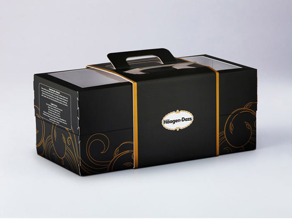 Haagan Daz Cake Box Packaging 3